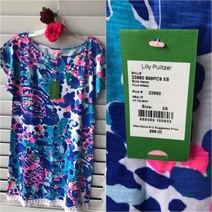 Lilly Pulitzer Tilla Dress in "Hit the Spot" NWT